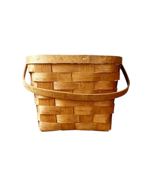 Woven Picnic Gathering Storage Basket