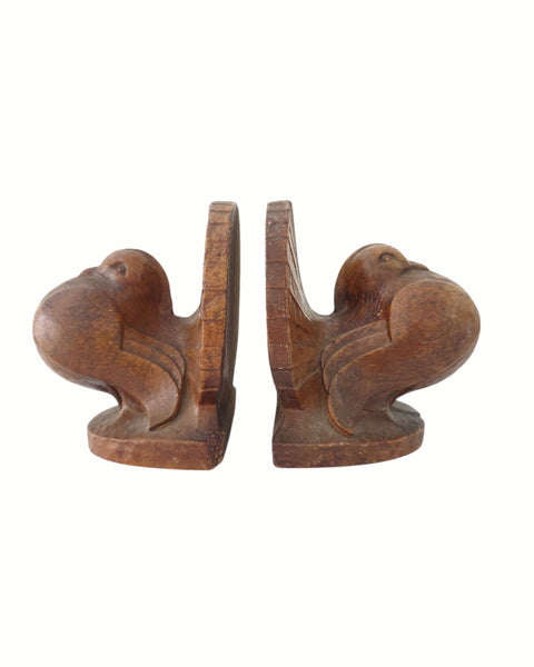 Art Deco Dove Bookends
