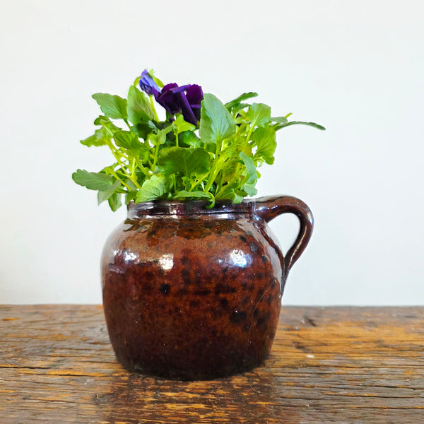 Antique Small Bean Pot