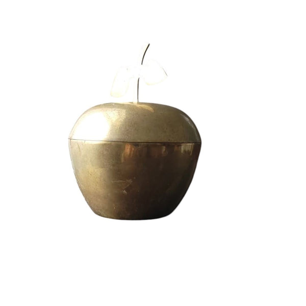 Brass Apple Container