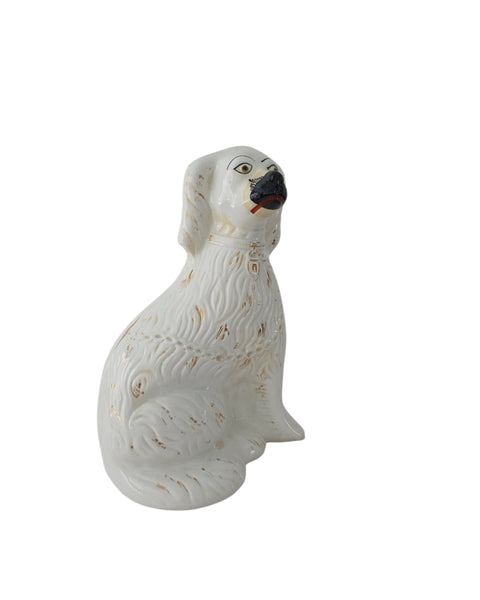 Tall Antique Staffordshire Dog