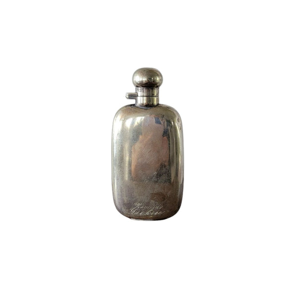 Antique Silver Flask
