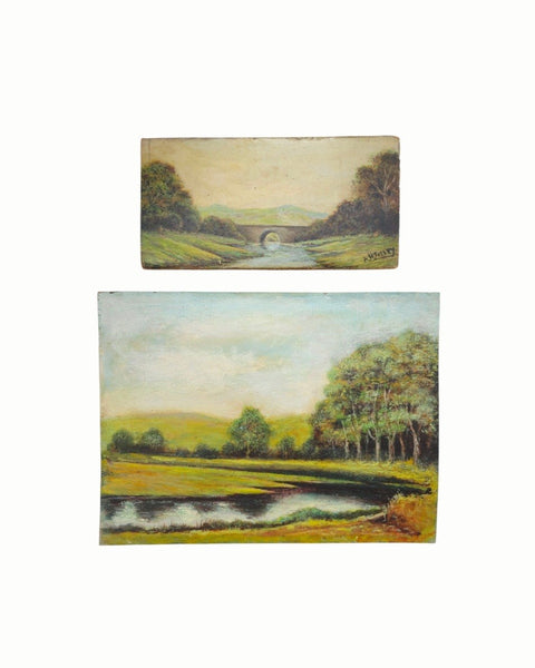 Two Pastoral Landscapes