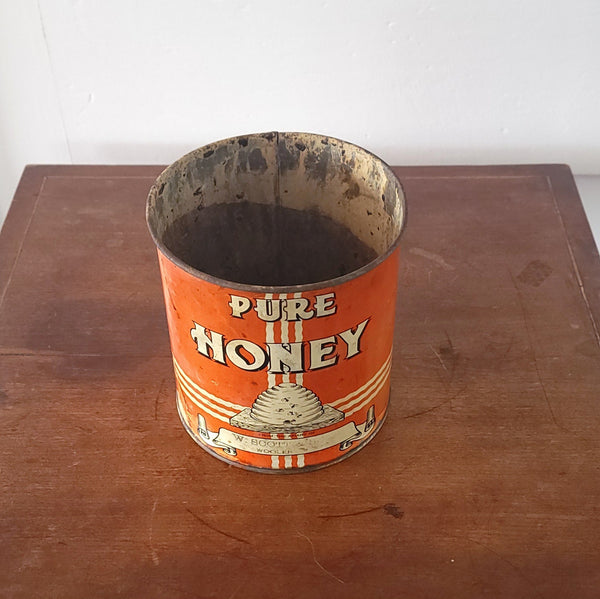 Vintage Honey Bee Tin