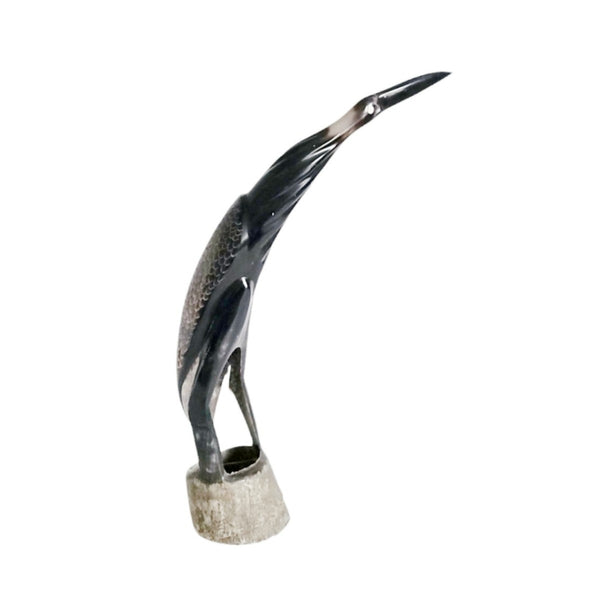 Vintage Carved Horn Bird