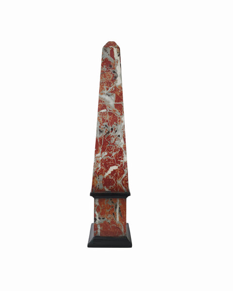 Fabulous Very Tall Mid Century Italian Ceramic Obelisk