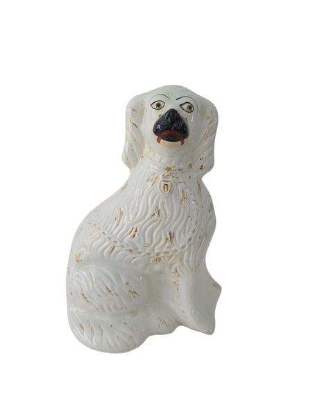 Tall Antique Staffordshire Dog