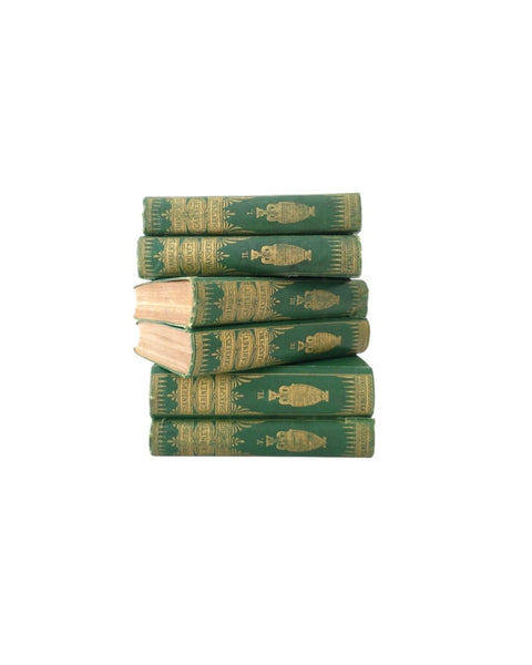 Antique Group Of Six Shakespeare Books