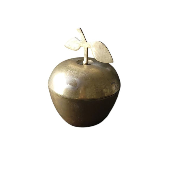 Brass Apple Container
