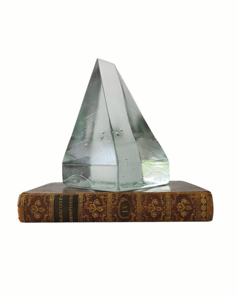 Robert Buick Art Glass Pyramidal Object