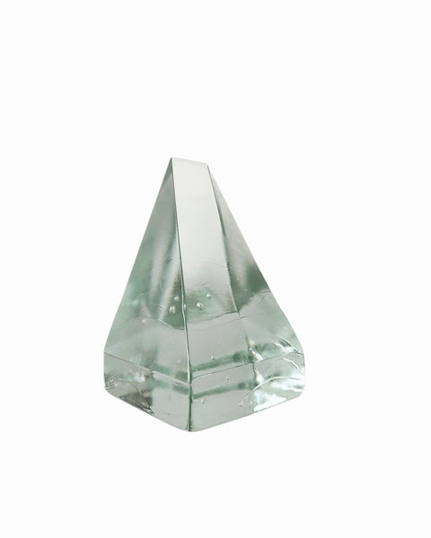 Robert Buick Art Glass Pyramidal Object