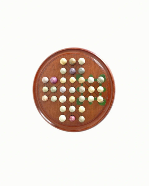 Antique Wood Board Games