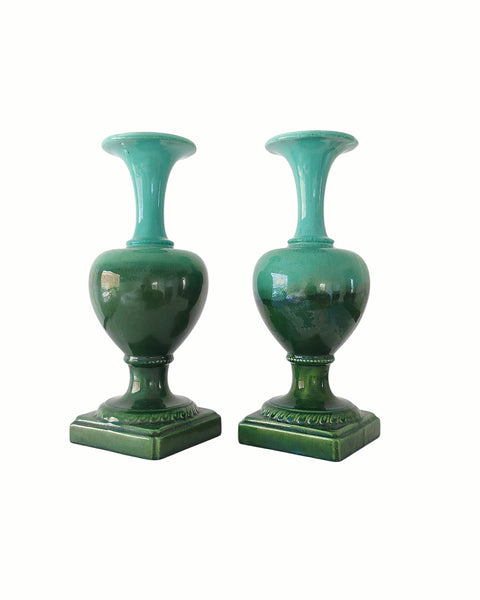Elegant Ceramic Green Table Lamp Bases