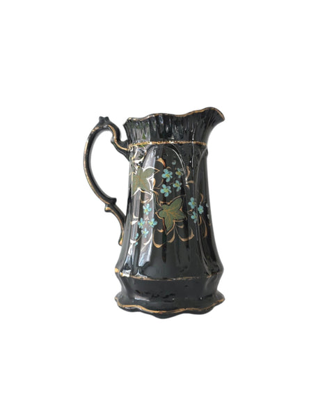 Antique Jackfield Pottery Pitcher