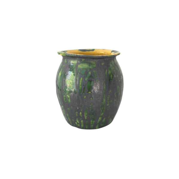 Drip Glaze Studio Pottery Pot