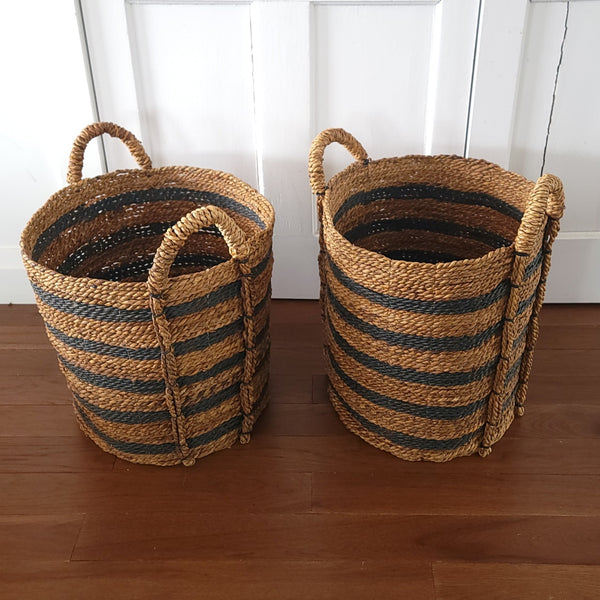 Woven Bananabark Open Baskets