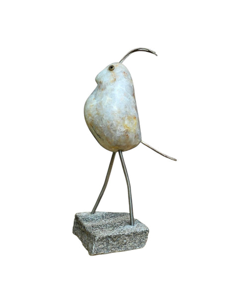 Artisan Marble & Metal Bird