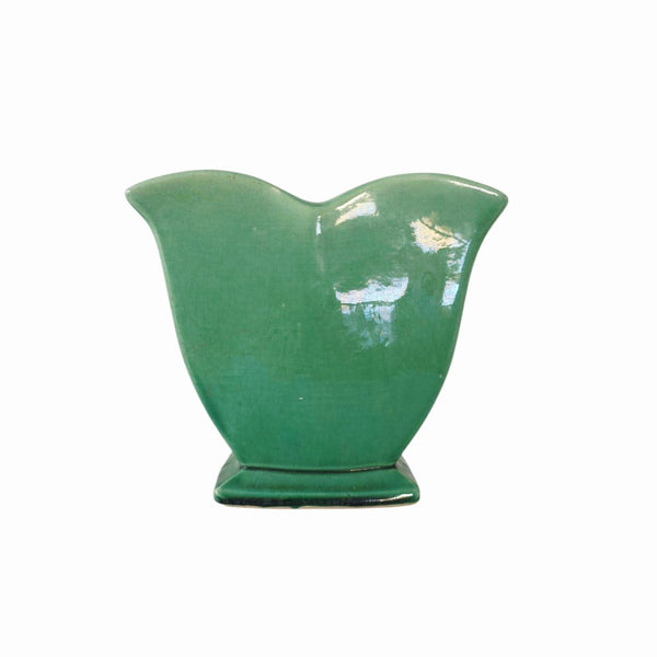 McCoy Green Tulip Vase