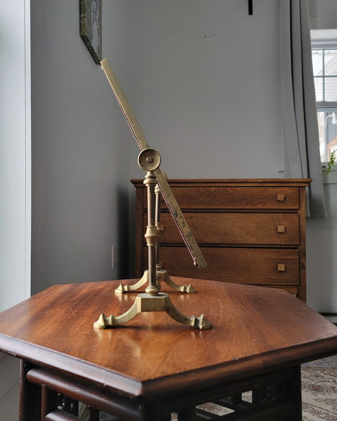 Brass Adjustable Tabletop Mirror