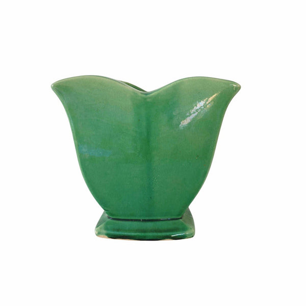 McCoy Green Tulip Vase