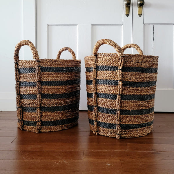 Woven Bananabark Open Baskets
