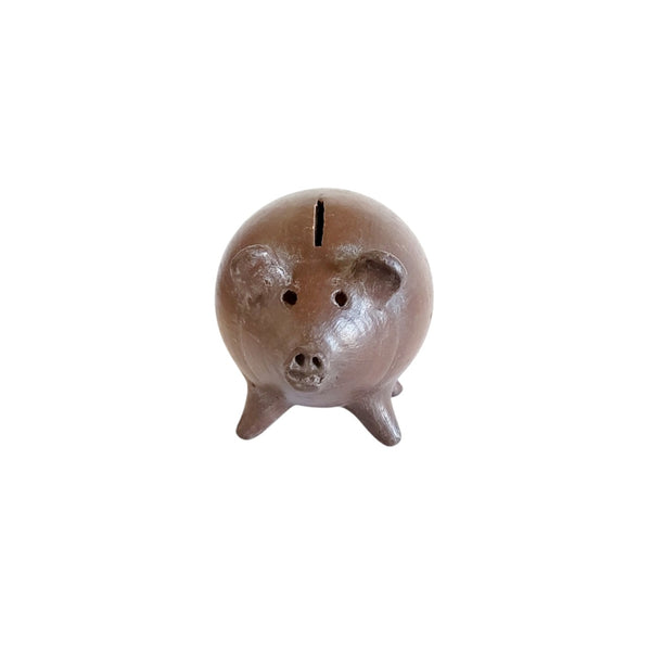 Mexican Pottery Piggy Bank Pig