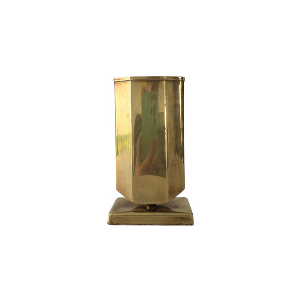 Stylish Brass Pen Glasses Matches Holder