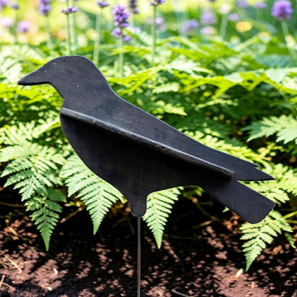 Vintage Wood Crow Decoy