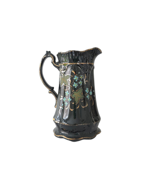 Antique Jackfield Pottery Pitcher