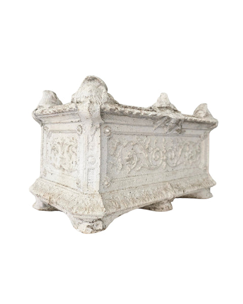Antique French Cast Cement Planter