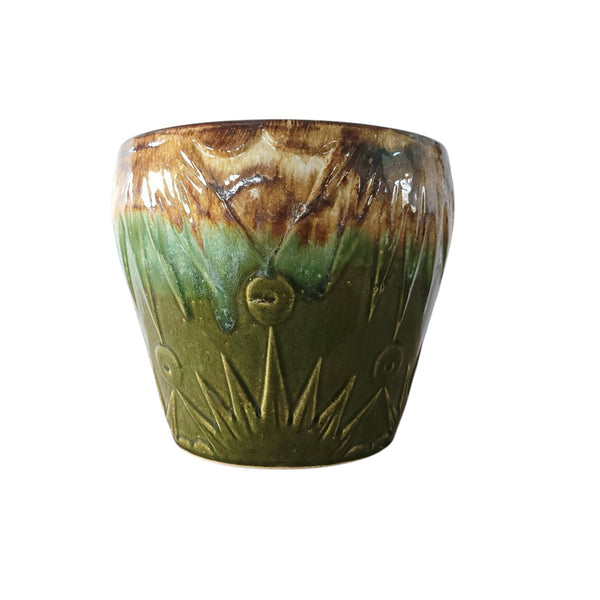 Four RRPCo Sun & Moon Flower Plant Pots