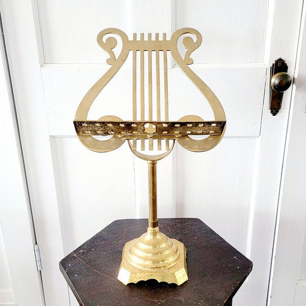 Brass Tabletop Music Book Stand