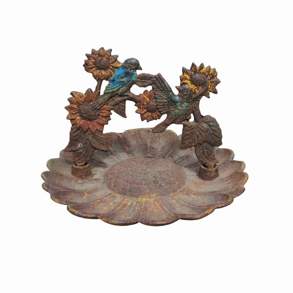 Cast Iron Table Top Bird Seed Feeder