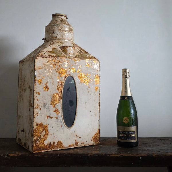 Primitive Metal Candle Lantern