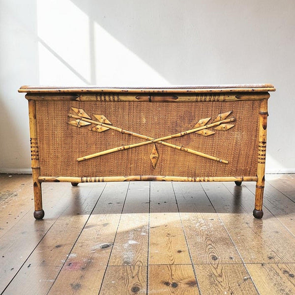 British Colonial Style Storage Chest