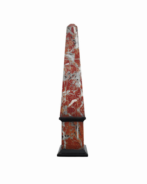Fabulous Very Tall Mid Century Italian Ceramic Obelisk
