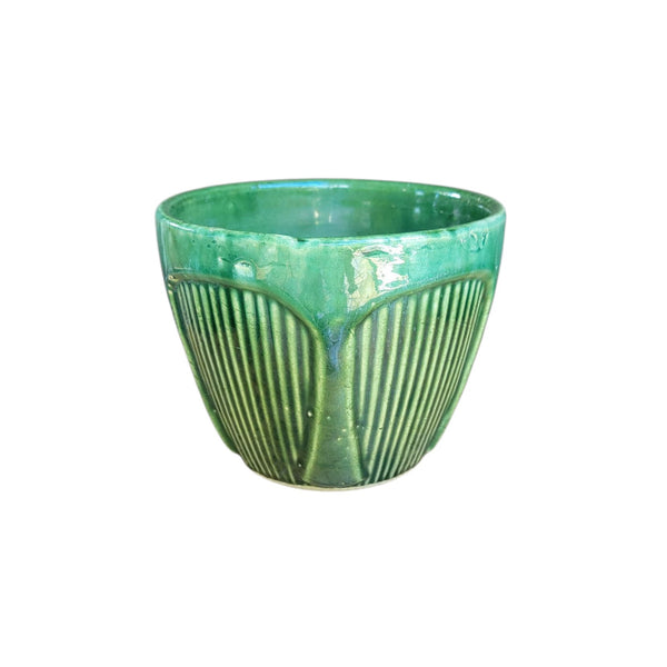 RRPCo Vintage Green Plant Flower Pot Planter
