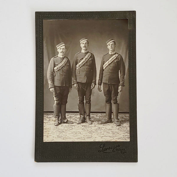 Antique Photograph Quebec RCMP Officers