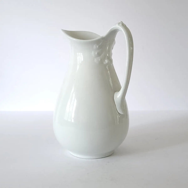 Tall Shapely Ironstone Pitcher
