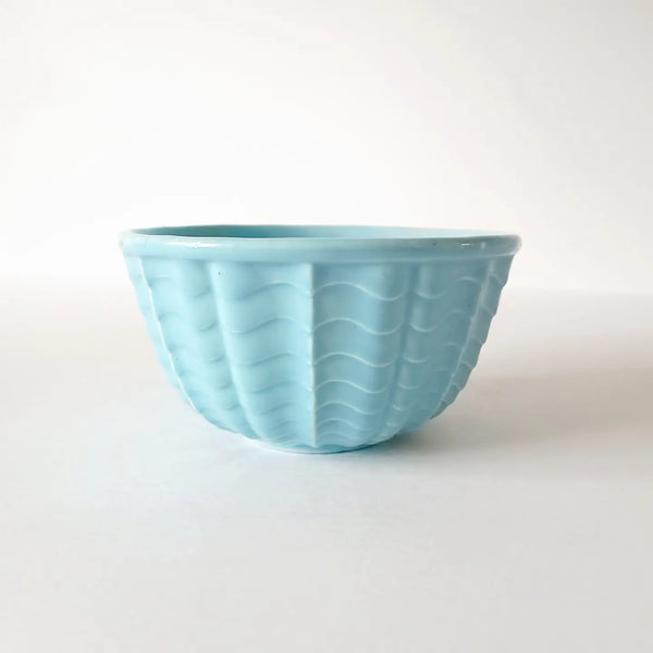 RRPCO Art Deco 'Wave' Pattern Stoneware Bowl