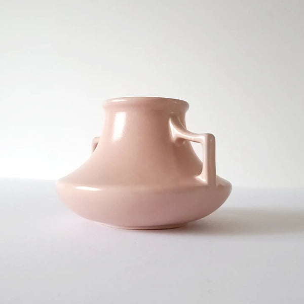 Dusty Pink Art Deco Vase