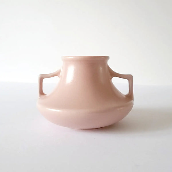 Dusty Pink Art Deco Vase