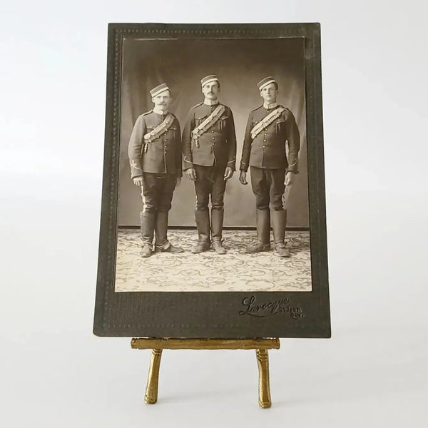 Antique Photograph Quebec RCMP Officers