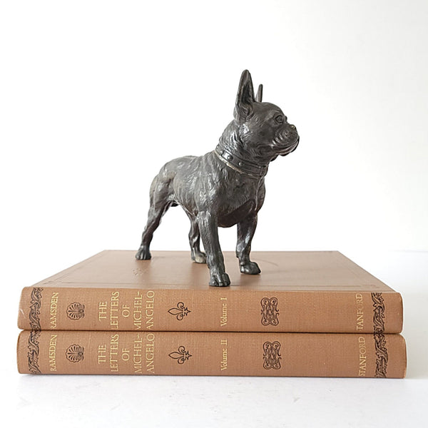 Antique Cast Frenchie French Bulldog